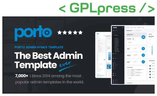Porto Admin v2.2.0 – Responsive HTML5 Template